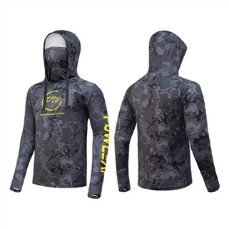 Rybářská mikina s dlouhým rukávem